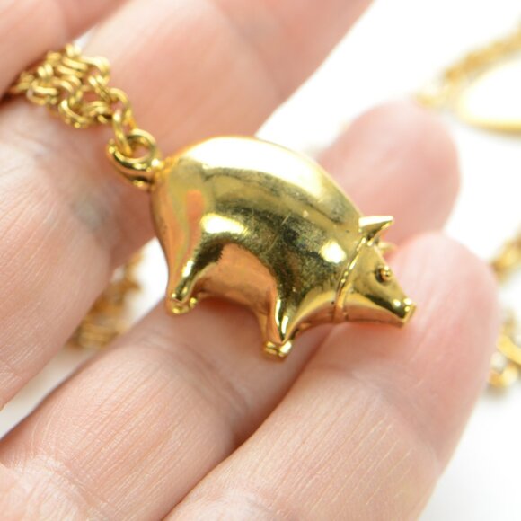 Jennifer Behr Gold-tone Charm Necklace - Picture 3 of 12